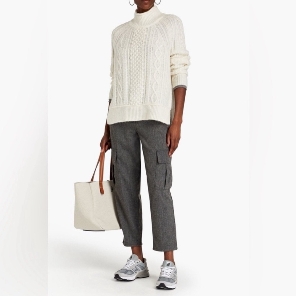 Alex Mill Cream Knit Sweater